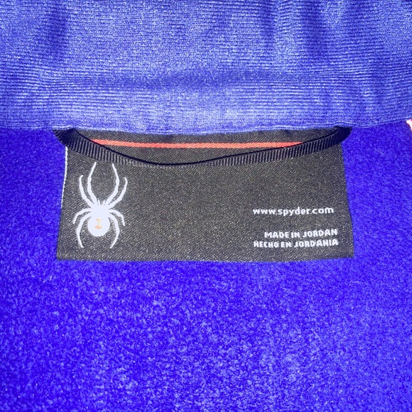 Spyder Blue Womens Zip Up Sweater - Picture 4 of 6